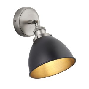 Gallery Direct Franklin 1 Ceiling Light Pewter | Shackletons