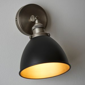 Gallery Direct Franklin 1 Ceiling Light Pewter | Shackletons