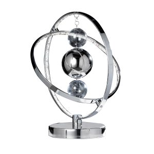 Gallery Direct Muni Table Lamp Chrome | Shackletons