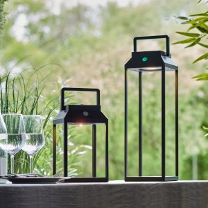 Gallery Direct Linterna Outdoor 1 Table Lamp 250x150mm | Shackletons