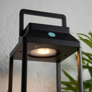 Gallery Direct Linterna Outdoor 1 Table Lamp 250x150mm | Shackletons