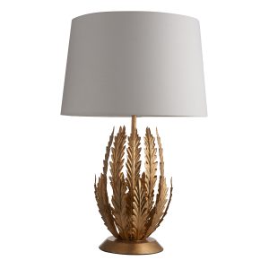 Gallery Direct Delphine 1 Table Lamp Gold Leaf | Shackletons