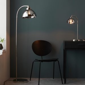 Gallery Direct Caspa Table Lamp Nickel | Shackletons