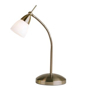 Gallery Direct Range Table Lamp Antique Brass | Shackletons