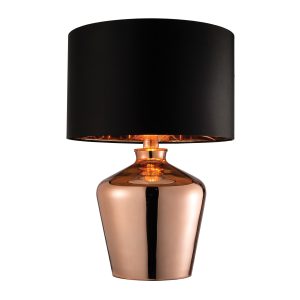 Gallery Direct Waldorf Table Lamp Copper | Shackletons