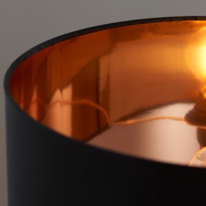 Gallery Direct Waldorf Table Lamp Copper | Shackletons