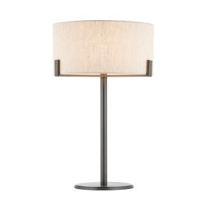 Gallery Direct Hayfield Table Lamp BronzeNatural | Shackletons