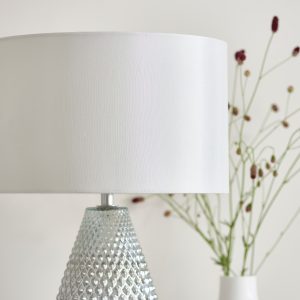 Gallery Direct Livia Table Lamp Silver Mercury | Shackletons