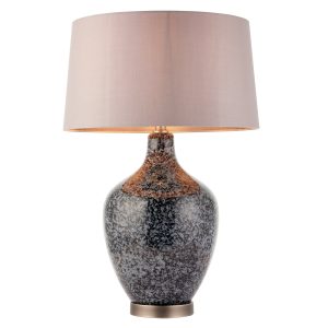 Gallery Direct Ilsa Table Lamp Grey Black | Shackletons