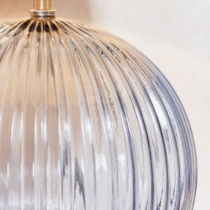 Gallery Direct Jemma Table Lamp Smokey Grey | Shackletons