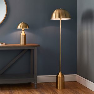 Gallery Direct Nova 1 Table Light Antique Brass | Shackletons