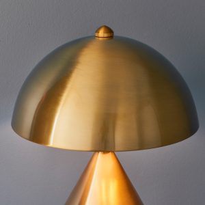 Gallery Direct Nova 1 Table Light Antique Brass | Shackletons