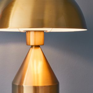 Gallery Direct Nova 1 Table Light Antique Brass | Shackletons