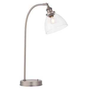 Gallery Direct Hansen 1 Table Light Brushed Silver | Shackletons