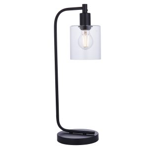 Gallery Direct Toledo Table Lamp Black | Shackletons