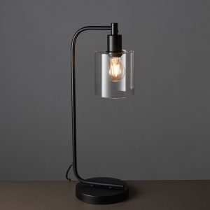 Gallery Direct Toledo Table Lamp Black | Shackletons