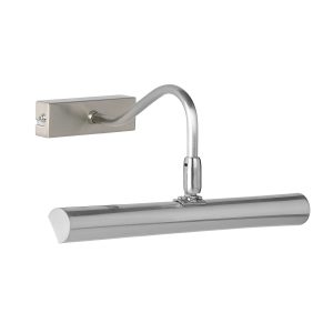 Gallery Direct Linton Wall Light Satin Chrome | Shackletons