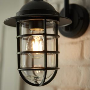 Gallery Direct Port Outdoor 1 Wall Light | Shackletons