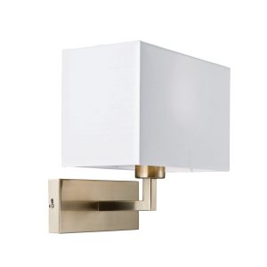 Gallery Direct Piccolo Wall Light Satin Nickel | Shackletons