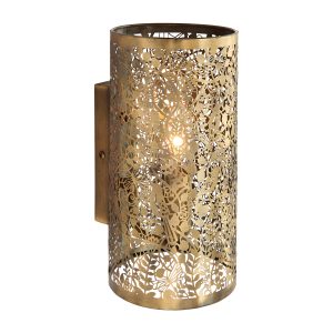 Gallery Direct Secret Garden Wall Light Antique Brass | Shackletons