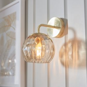 Gallery Direct Dimple 1 Wall Light | Shackletons