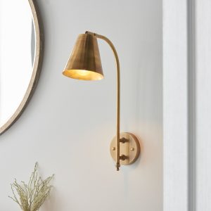 Gallery Direct Radha 1 Wall Light | Shackletons