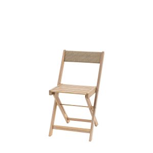 Gallery Outdoor Lindos Folding Chair Natural 2pk | Shackletons