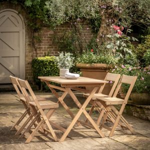 Gallery Outdoor Lindos Folding Chair Natural 2pk | Shackletons