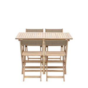 Gallery Outdoor Lindos Folding Dining Set | Shackletons