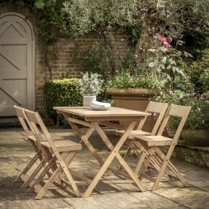 Gallery Outdoor Lindos Folding Dining Set | Shackletons