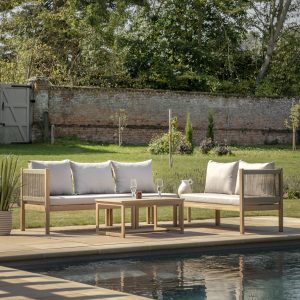 Gallery Outdoor Paros Corner Set | Shackletons