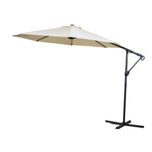 Gallery Outdoor Vazzano 3m Cantilever Parasol Cream | Shackletons