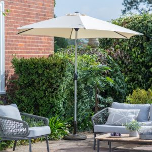 Gallery Outdoor Vazzano 27m Parasol Cream | Shackletons