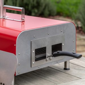 Gallery Outdoor Sassari Pellet Pizza Oven Red | Shackletons