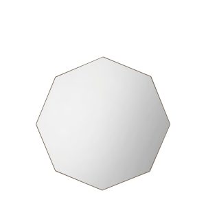 Gallery Direct Bowie Octagon Mirror Champagne | Shackletons