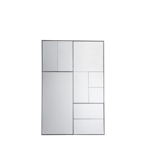 Gallery Direct Broadheath Mirror Black | Shackletons