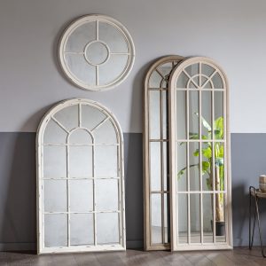 Gallery Direct Curtis Mirror Weathered | Shackletons