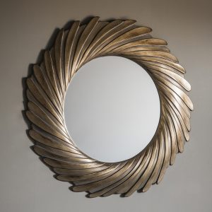 Gallery Direct Lowry Mirror Gold Verdigree | Shackletons