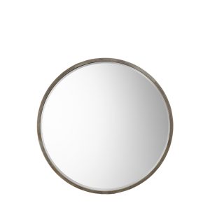 Gallery Direct Higgins Round Antique Silver | Shackletons