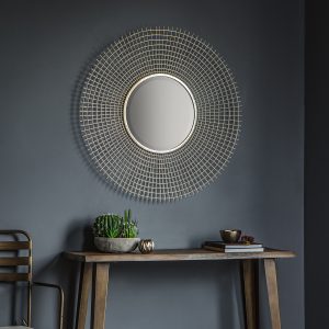 Gallery Direct Stafford Mirror Gold | Shackletons