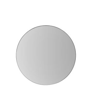 Gallery Direct Hayle Round Mirror Black | Shackletons