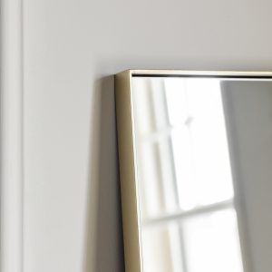 Gallery Direct Hurston Leaner Mirror Champagne | Shackletons