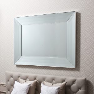 Gallery Direct Ferrara Mirror Silver | Shackletons