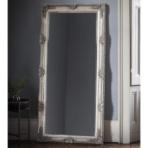 Gallery Direct Abbey Leaner Mirror Silver | Shackletons