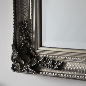 Gallery Direct Abbey Leaner Mirror Silver | Shackletons