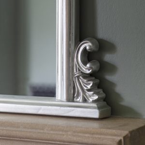 Gallery Direct Thornby Mirror Silver | Shackletons