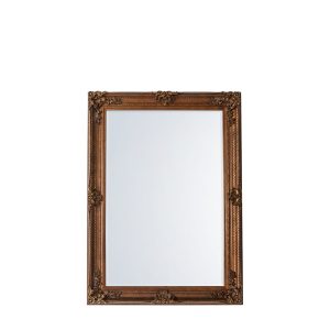 Gallery Direct Abbey Rectangle Mirror Gold | Shackletons