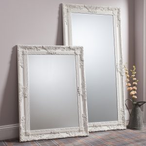 Gallery Direct Hampshire Leaner Mirror Cream | Shackletons