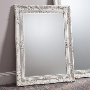 Gallery Direct Hampshire Rectangle Mirror Cream | Shackletons