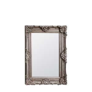 Gallery Direct Stretton Rectangle Mirror Silver | Shackletons